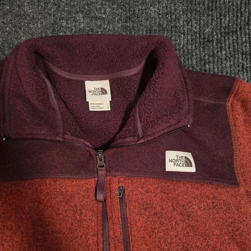 The North Face Men's Gordon Lyons Full-Zip Sweatshirt. size large - Picture 4 of 4